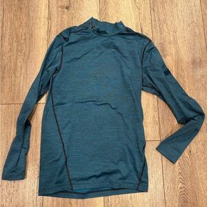 UnderArmour cold gear Blue Compression Shirt